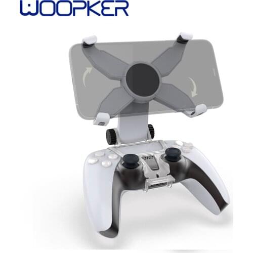 For Ps5 Controller Accessories Mobile Phone Clamp Clip Holder Smart Phone Grip for Dualsense Peripheral