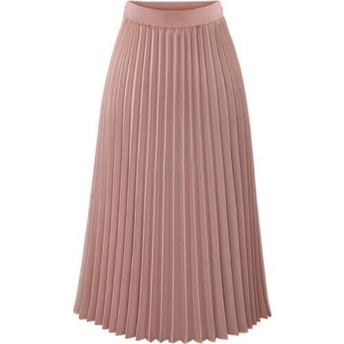 Feng Wang Bao High Waist Skirts For Women