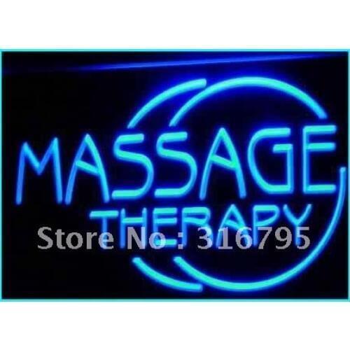 I315 Massage Therapy Body OPEN NEW LED Neon Light Light Signs On/Off Switch 20+ Colors 5 Sizes