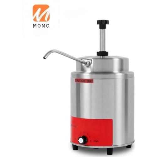 New Electric Stainless Steel Cheese Warmer With Pump for Kitchen Equipment