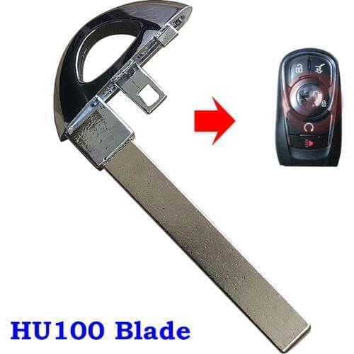 New Smart Remote Key Replacement Uncut Blade Blank Emergency Insert For Buick Encore Envision LaCrosse 2017-2018