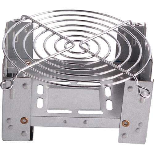 Camping Stove, Stainless Steel Folding Alcohol Stove Alcohol Burner Pocket Stove for Outdoor Camping Cooking Picnic