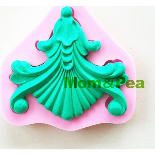 Mom&Pea 1063 Free Shipping Silicone Mold Cake Decoration Fondant Cake 3D Mold Food Grade