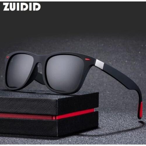 Luxury Pattern Polarized Sunglasses Men Women Classic Square Vintage Sunglasses Male Driving Fishing Sun Glasses Female Eyewear