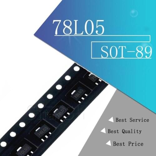 20PCS 78L05 SOT89 SOT SMD SOT-89 Triode new and original