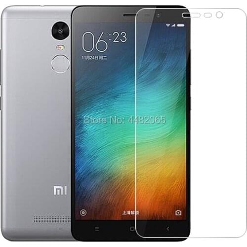 2.5D 0.26mm 9H Front Safety Clear Tempered Glass On For Xiaomi Redmi Note 3 / Redmi Note 3 Pro Screen Protector protective film