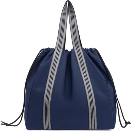 Women Nylon single Shoulder Bag Designer Waterproof Handbags High Quality Female Large capacity Tote Top-handle School bag