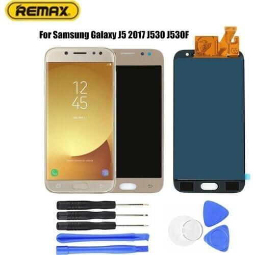 AMOLED For Samsung Galaxy J5 2017 J530 J530F LCD Display Screen Touch Digitizer Assembly with a set of assembling tool