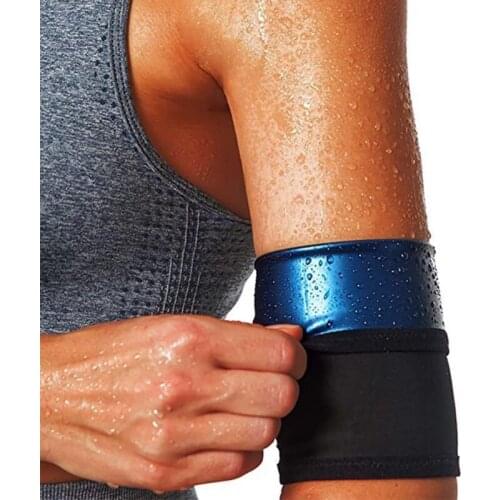 1pair Arm Shapers Sauna Sweat Band Arm Slimmer Women Slimming Sheath Weight Loss Workout arm warmers