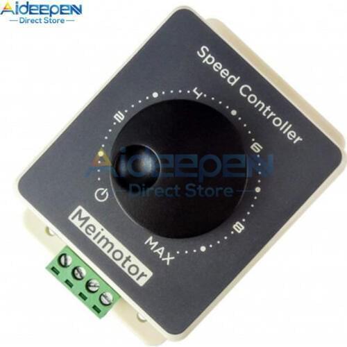 12V 24V 36V 48V 60V DC Motor Speed Controller Regulator DC 10-60V 20A pulse width modulator PWM Speed Controller Waterproof Case