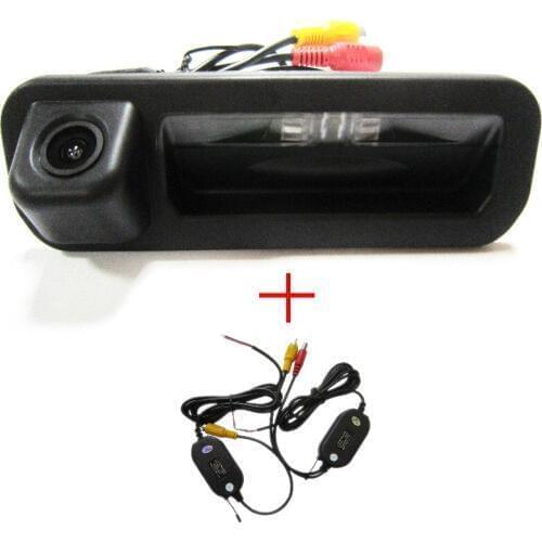 Free Shipping!!Wireless Car Truck Handle Design FOR SONY CCD HD Car rear view camera Parking Reversing for FORD Focus Original