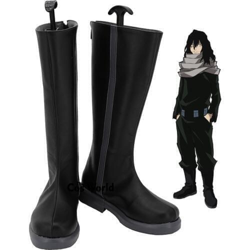 My Hero Academia Boku No Hero Academia Aizawa Shota Anime Customize Cosplay Shoes Boots