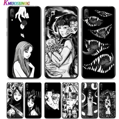 Horror Comic Tomie For Huawei P Smart 2021 2020 Z S Mate 40 RS 30 20 20X 10 Pro Plus Lite 2019 Silicone Phone Case