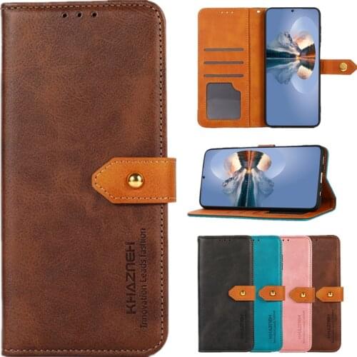 Double Color Leather Case for Motorola Moto G50 Edge S G30 E7 G G9 Power One Fusion G8 Plus Flip Wallet Full Protection Cover