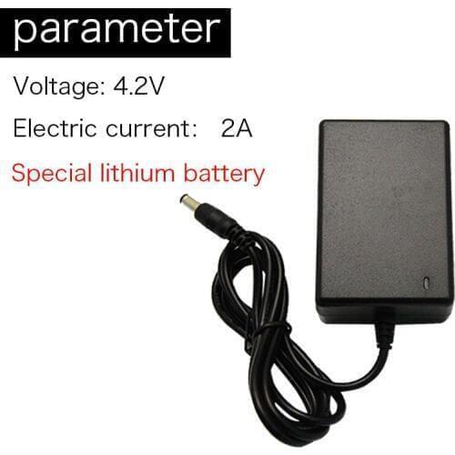 KingWei 1 Piece 18650 Li-ion 4.2V 2A Battery Pack Charger Lithium Battery Packs 5.5mm X 2.1mm for EU Plug