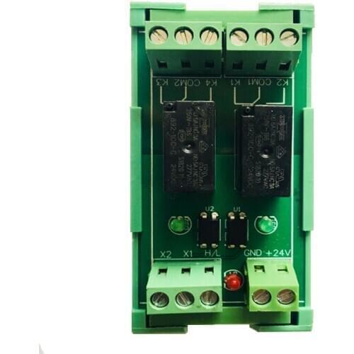 AGV Trolley Magnetic Navigation Station Dedicated 2-way Relay Module with Stable and Reliable Performance CCF-2M-2