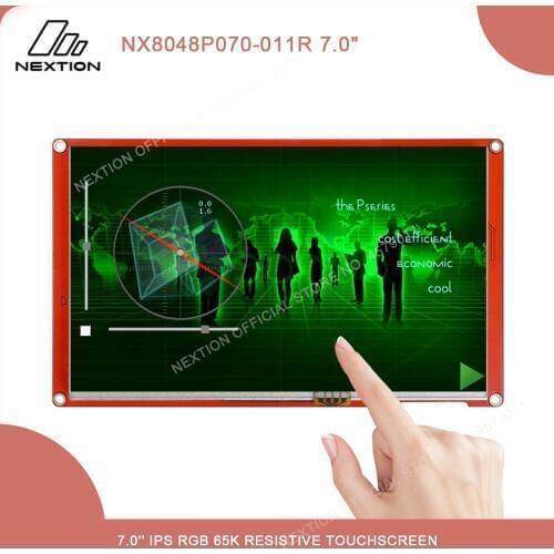 NEXTION 7.0'' Intelligent LCD Touch Display Module NX8048P070-011C/R Multifunction HMI Resistive/Capacitive Without Enclosure