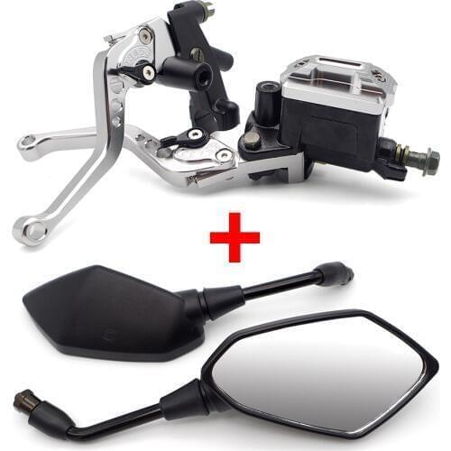 Motorcycle Clutch Brake Master Cylinder Levers Mirror Set For BMW R1100GS R1200GS 2004-2012 F800 R1150GS F700GS C650 SPORT