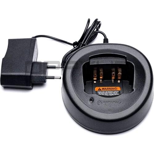 Desktop Base Tray Charger for Walkie Talkie Motorola GP320 GP328 GP338 GP340 GP360 GP380 HT750 HT1250 PRO5150 PRO5350 Ham Radio