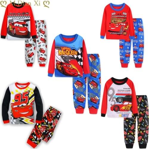 New Product Childrens Boy Suit Top Cotton Trousers Suit 2-piece Suit Childrens Summer Cartoon Fashion Casual Clothing