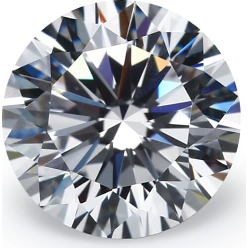 Wholesale Round Brilliant Cut 1mm moissanite 1carat DEF color VVS quality better white moissanite diamonds for jewelry