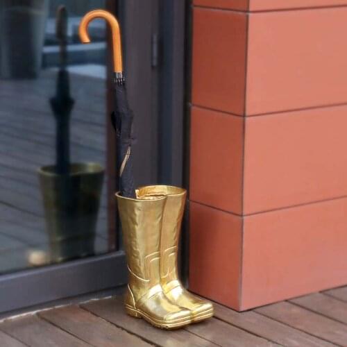 Creative Shoe Shape Umbrella Rack Multifunctional Umbrella Holder For Household Rain Gear Nordic Bucket Shaped Storage Racks
