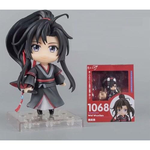 Lan WangJi PVC Action Figure Q Ver. Collectible Model Toy Doll Mo Dao Zu Shi Anime Figure Toys Wei Wuxian Yi Ling Lao Zu Figure