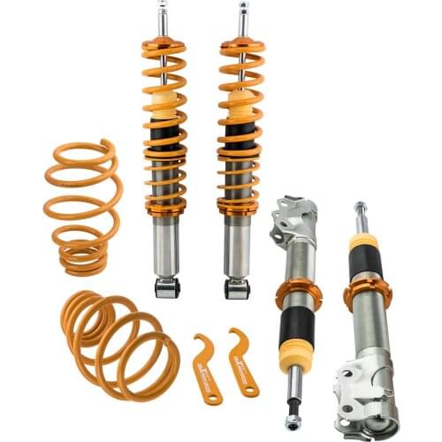 Adjustable Coilover for SEAT Ibiza 6K2 Mk3 VW Polo 6N2 Suspension Spring Struts