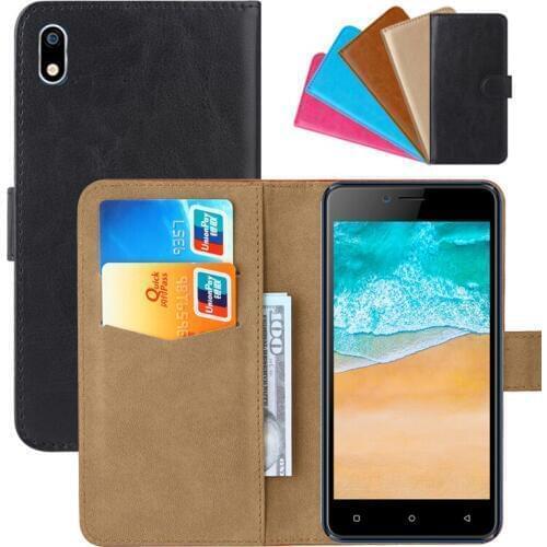 Luxury Wallet Case For Jinga Start LTE PU Leather Retro Flip Cover Magnetic Fashion Cases Strap