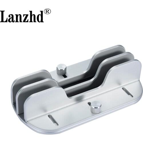 Aluminum alloy Vertical Laptop Stand Holder Adjustable Desktop Notebook Dock Space-Saving 3 In 1