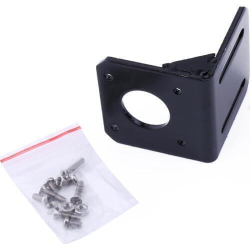 1 pcs 42mm NEMA 17 Stepper Motor Bracket Alloy Steel Professional Motor Base Fixed Mounting Seat for 42mm Motor