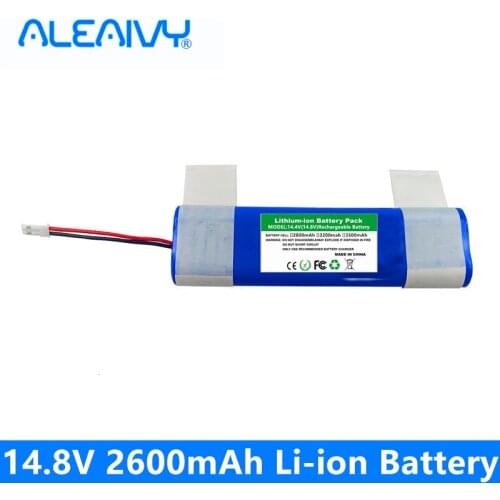 Sweeping Machine 14.4V 2600mAh Battery for ILIFE V3 Plus V5s Pro X750 V3s Pro Vacuum Cleaners 14.8v Li-ion Rechargeable Battery