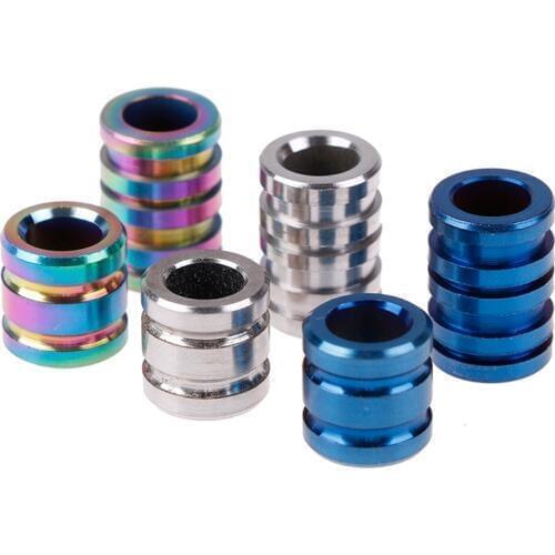 3 Colors Titanium Alloy Paracord Beads For Paracord Bracelet Accessories Survival DIY Pendant Buckle For Knife Lanyards