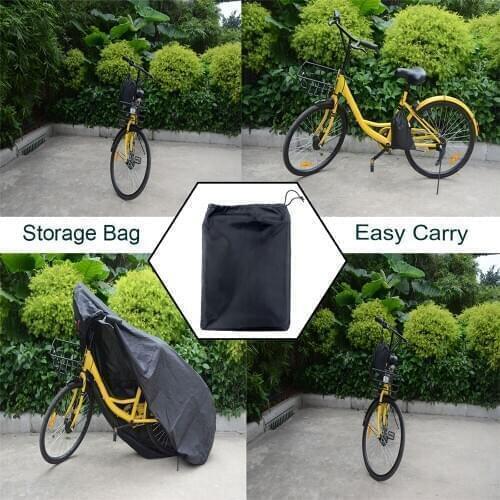 Bike Cover Outdoor Bicycle Cover Waterproof Rustproof Heavy Duty Mountain Road Bike Storage Cover Motorcycle Covers