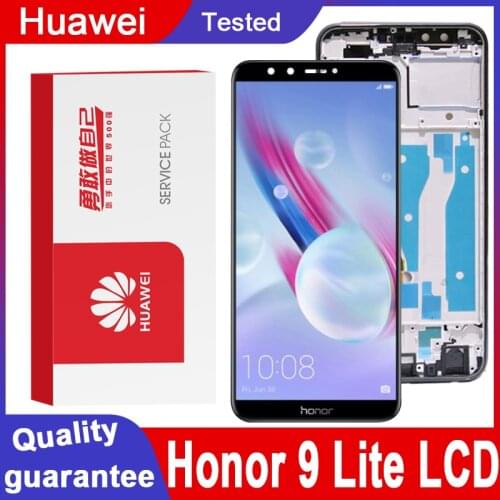 Tested 5.65'' Display Replacement with Frame for Huawei Honor 9 Lite LCD Touch Screen Digitizer Assembly For Honor 9 Lite Screen