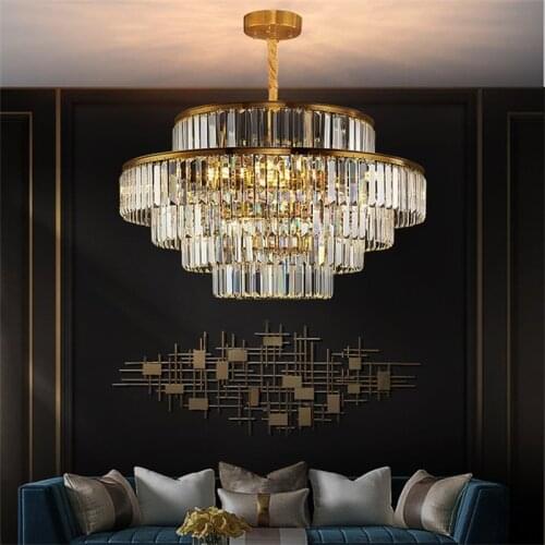 Home Living Room Luxury Decor LED Chandelier Morden For Kitchen Bedroom Decoration Accesories Hanging Light Fixture Ceiling Lamp
