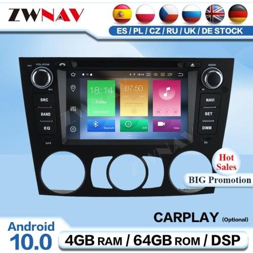 DSP Carplay 2 Din Android 10 Screen Multimedia For BMW E90 Auto Radio Receiver Audio Stereo Player GPS Navigation IPS Head Unit