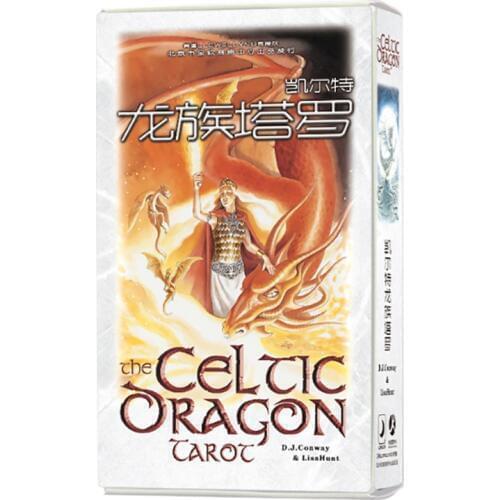 Dragon Tarot Cards Divination Cards Game 12*7cm Chinese Version Cards