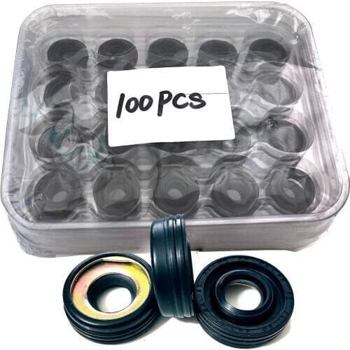 100pcs,Compressor oil seal for For Nippon Denso 7sbu16 R134a,compressor,Oil seal fo 10P R134A compressor