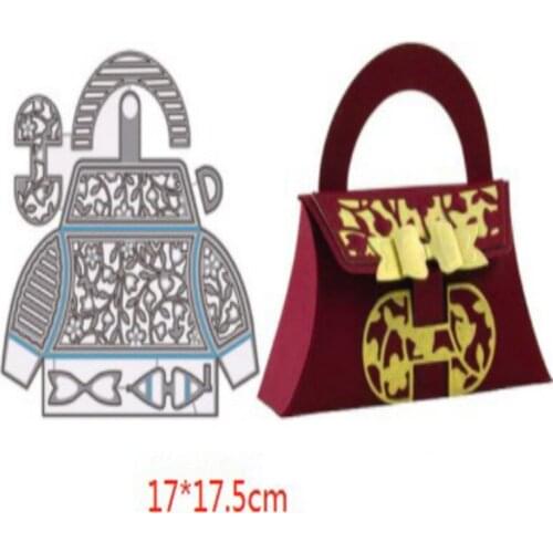 Bag Metal Cutting Dies for Scrapbooking Handmade Tools Mold Cut Stencil New 2021 DIY Card Make Mould Model Craft Decoration