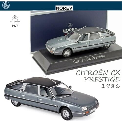 NEW NOREV 1/43 Scale CITROËN CX TURBO 2 PRESTIGE 1986 - FOX GREY METALLIC Diecast Toys Cars Model for collection gift