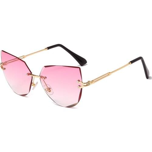 Classic Fashion Rectangle Rimless Night Vision Polarized Sunglasses For Men Travel Driving Sun glasses Male Fishing Eyewear 2021