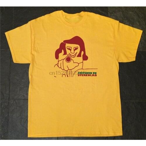 Stereolab Switched On Post-rock Electronic Indie Pop Avant-pop-screen Print Teenage Pop Top Tee Tshirt