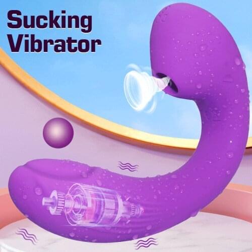 G Spot Stimulator Vibrator For Women Vagina Clitoris Sucking Erotic Dildo Massager Female Nipple Sucker Masturbator Sex Toys