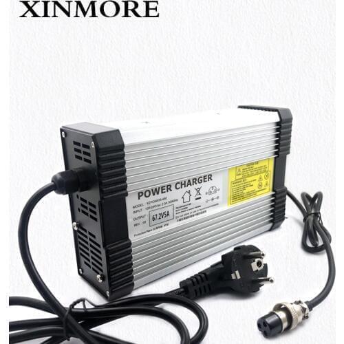 XINMORE 29.4V 14A 13A 12A Lithium Battery Charger for 24V Li-ion Polymer Scooter E-bike Ebike With CE ROHS