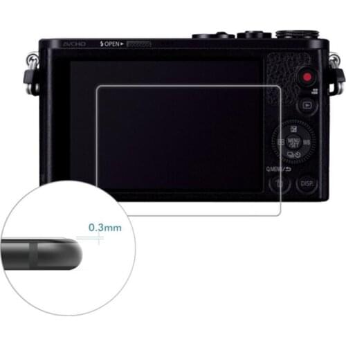 Tempered Glass Screen Protector Guard for Panasonic Lumix DMC GX7 GM1 GM1S GF7 G6 Camera LCD Screen Protective Film Protection