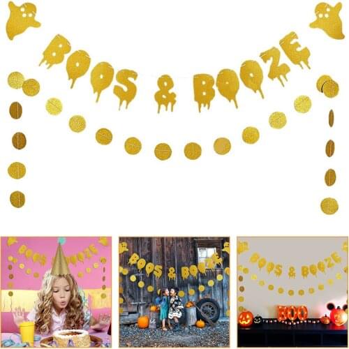 1 Set Decorative Banner Party Supplies Haunted House Bunting Ornament