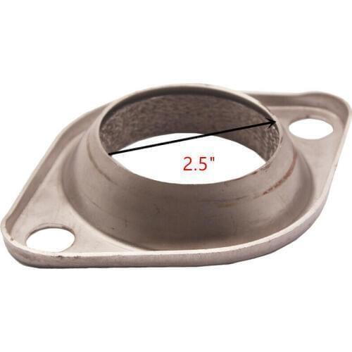 2.5 COLLECTOR FLANGE & DONUT GASKET HEADER JDM ITR 2.5" EXHAUST CIVIC INTEGRA