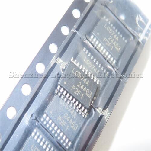 5PCS/LOT SN74LVC574APW LC574A TSSOP-20 silk SMD logic IC chip In Stock New Original