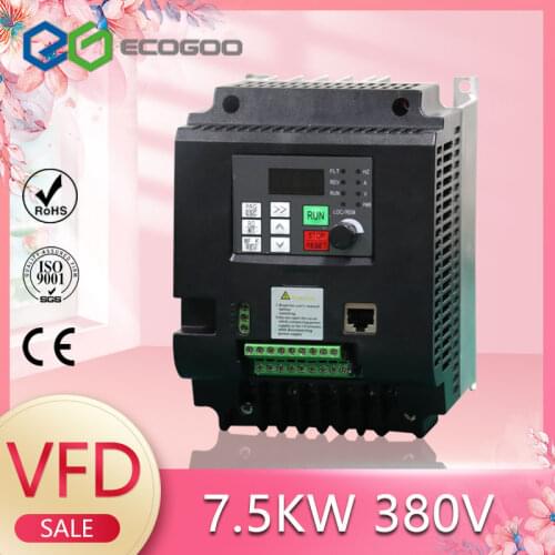 7.5KW Frequency Inverter/3 Phase 380V/17A -Free Shipping-Vector control 7.5KW Frequency drive/ Vfd 7.5KW/AC drive/VSD